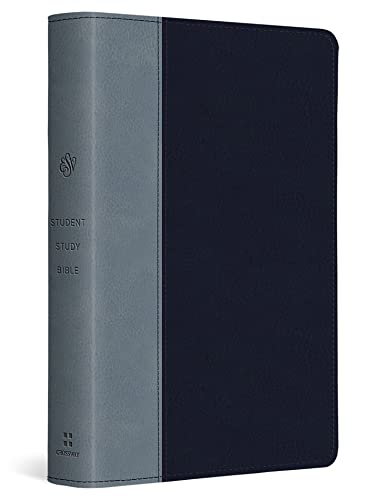 ESV Student Study Bible (Trutone, Navy/Slate, Timeless Design): English Standard Version, Navy/Slate, Trutone, Timeless Design